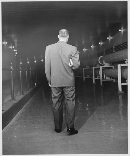 File:Photograph of Representative Gerald R. Ford Walking Through the Tunnels Beneath the United States Capitol Building - NARA - 186884.tif