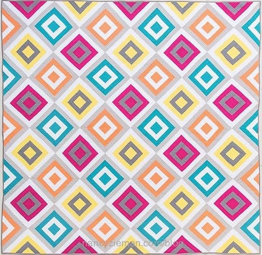 Log Cabin Quilts–20 Modern Log Cabin Quilts Book by Natalia Bonner and Kathleen Whiting as seen on the TV Show Sewing With Nancy with Host Nancy Zieman. 