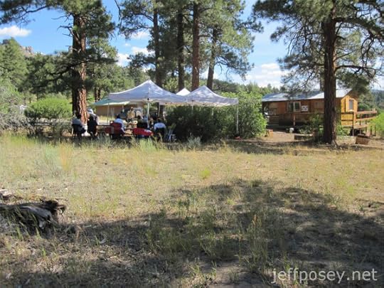 Anasazi Potter Camp at Chimney Rock National Monument, Colorado