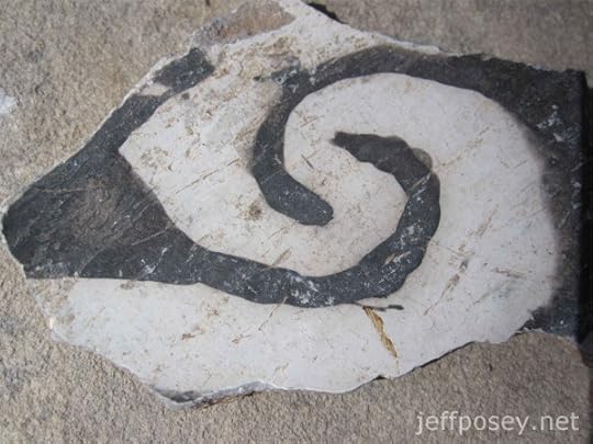 True Anasazi pottery shards at Anasazi Potter Workshop by Gregory S. Wood, ArchæoCeramist, at Chimney Rock National Monument near Pagosa Springs, Colorado