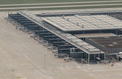 The new Berlin Brandenburg airport, still empty 