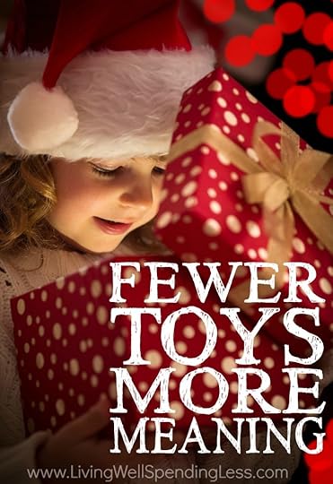 Fewer Toys, More Meaning Vertical