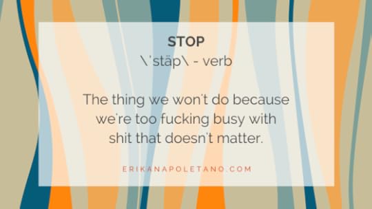 stop erika napoletano