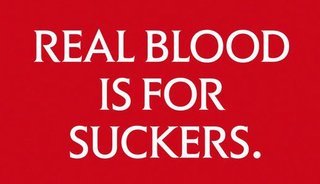 real blood