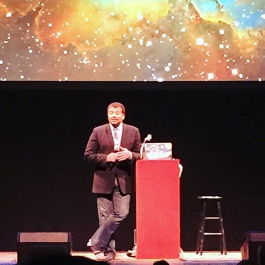 Eep! Neil deGrasse Tyson! It was a great night and so awesome to be in his presence. @neiltyson