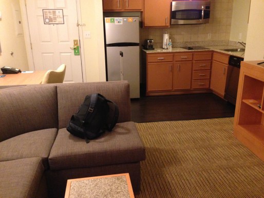 View from living room