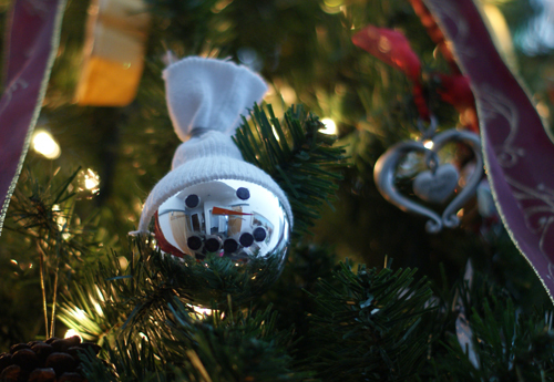 snowman ornament