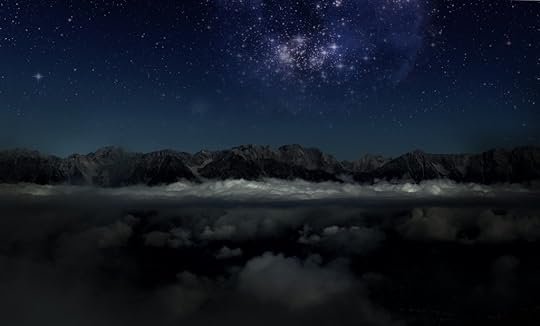 lighted alps