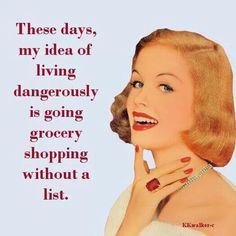 grocery list