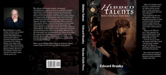 Full hardcover dust cover for Hidden Talents.