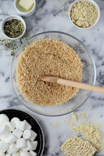 Ramen Rice Krispie Treats