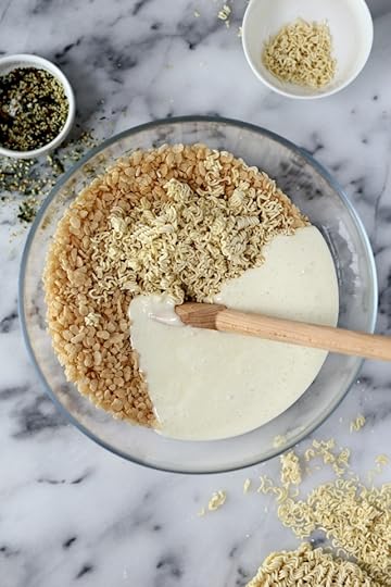Ramen Rice Krispie Treats