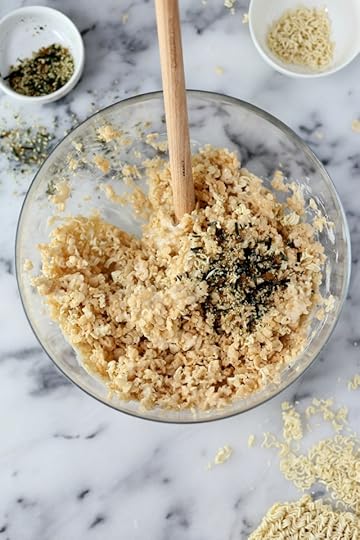 Ramen Rice Krispie Treats