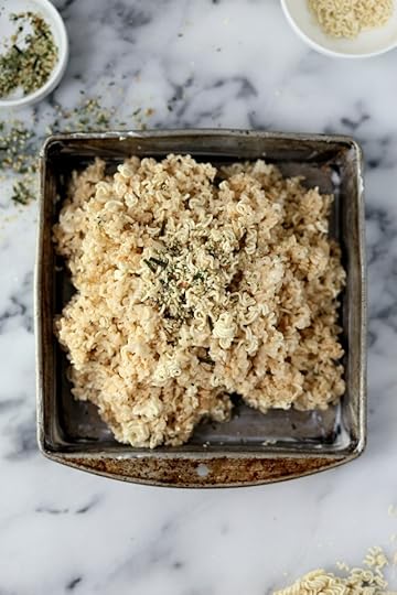 Ramen Rice Krispie Treats