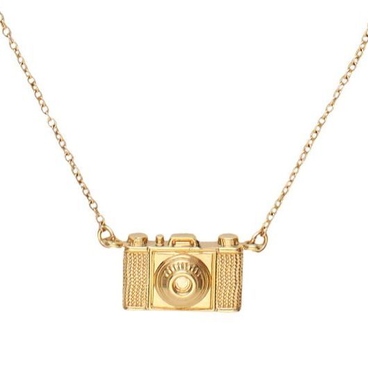 camera pendant necklace: 