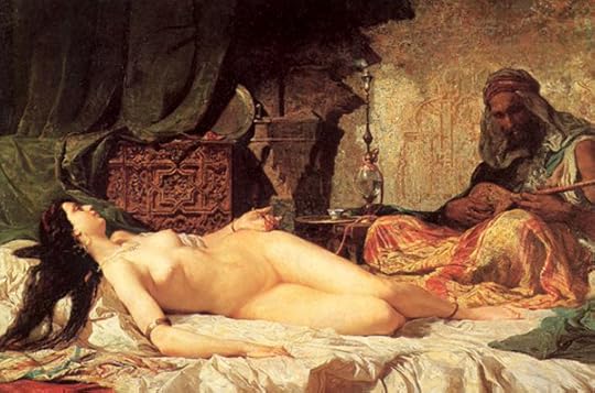 The Odalisque (1861) by Fortuny