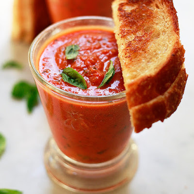 tomato basil soup recipe
