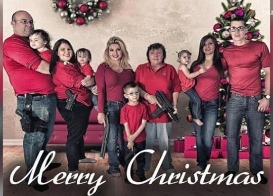Nevada Assemblywoman's Family Poses with Guns for Christmas Greeting