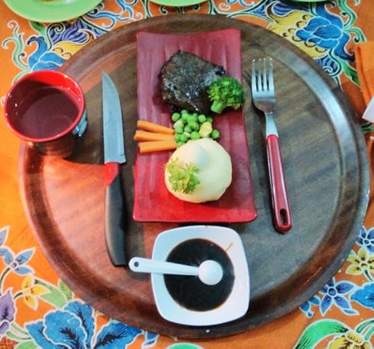 Penampakan steak maranggi salah satu peserta.