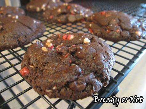 Cocoa Peppermint Cookies