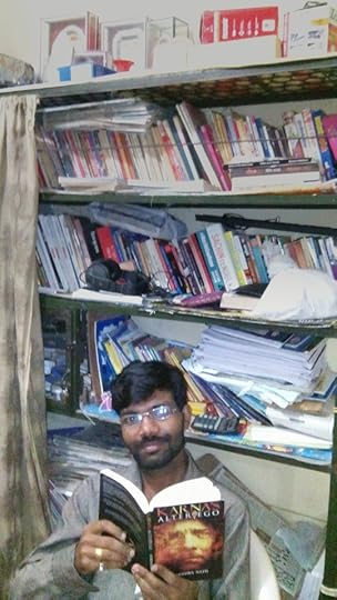 Me reding Karna's Alter Ego