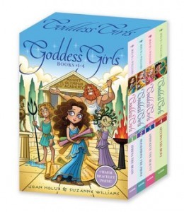 Goddess Girls boxed set books 1-4 Holub Williams