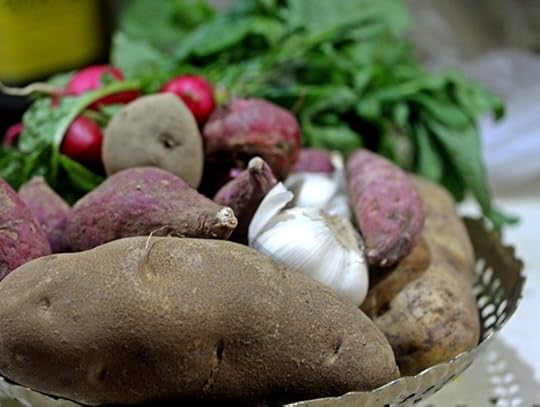 Russets and Sweet Potatoes