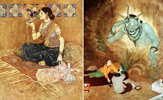 Arabian Nights by Edmund Dulac