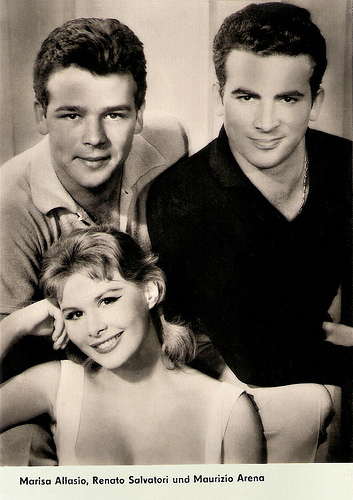 Renato Salvatori, Marisa Allasio, Maurizio Arena