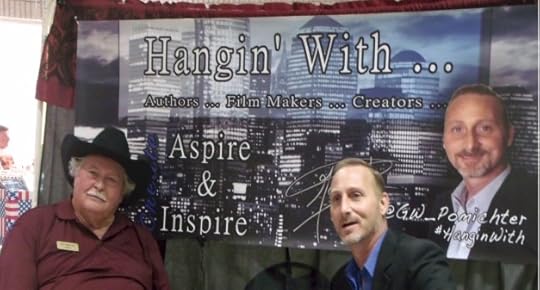 DL being interviewed by G.W. Pomichter for his show 