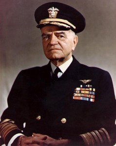 US Fleet Admiral William F. Halsey, Jr., 1945 (US Navy photo)