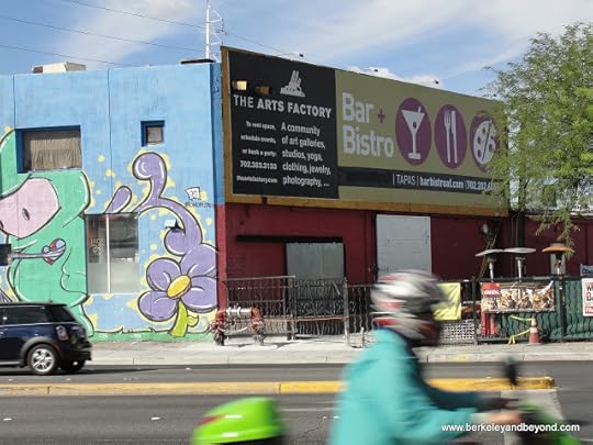 exterior of The Arts Factory in 18b, The Las Vegas Arts District