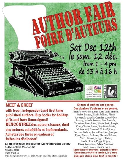 Moncton author fair 2015
