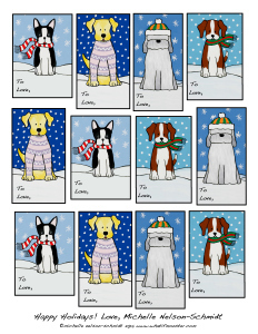 DogHolidayGiftTags