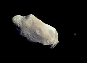 This asteroid has its own moon