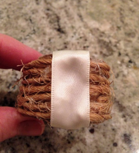hot glue ribbon