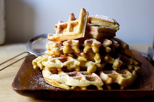 eggnog waffles