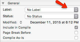 scrivener tip