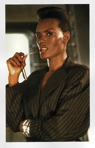 Grace Jones in A View To A Kill (1985)