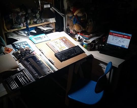 My Desk Where The Magic Sometimes Happens