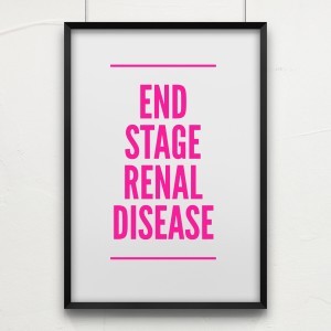 end stage renal disease