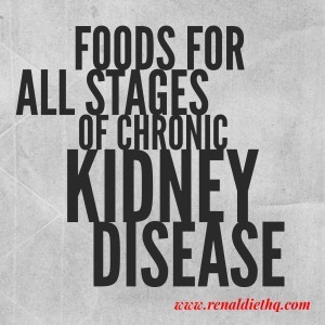 stages of chronic kidney disease