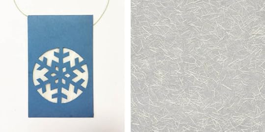 Snowflake Gift Tag + Ginwashi