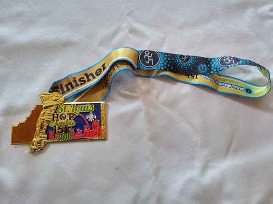 Hot Chocolate Run 15K medal