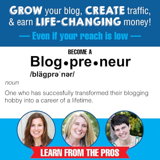 Blogpreneur ecourse by Holly Homer via flouronmyface.com
