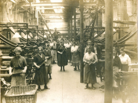 Gray's Carpet Factory 1920s