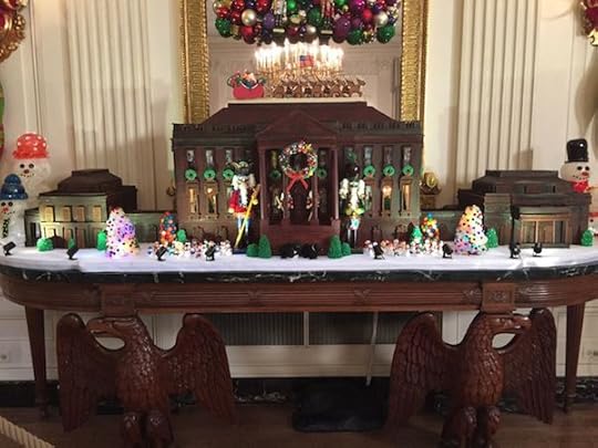 White House in gingerbread 2015
