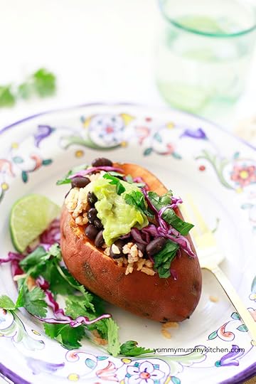 Stuffed Baked Sweet Potatoes