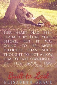 Built to Last Elisabeth Grace Teaser