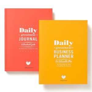 Looking for a great planner for the new year? Learn more about The Daily Greatness Planners and discover four of the best planners for life and business in this helpful list